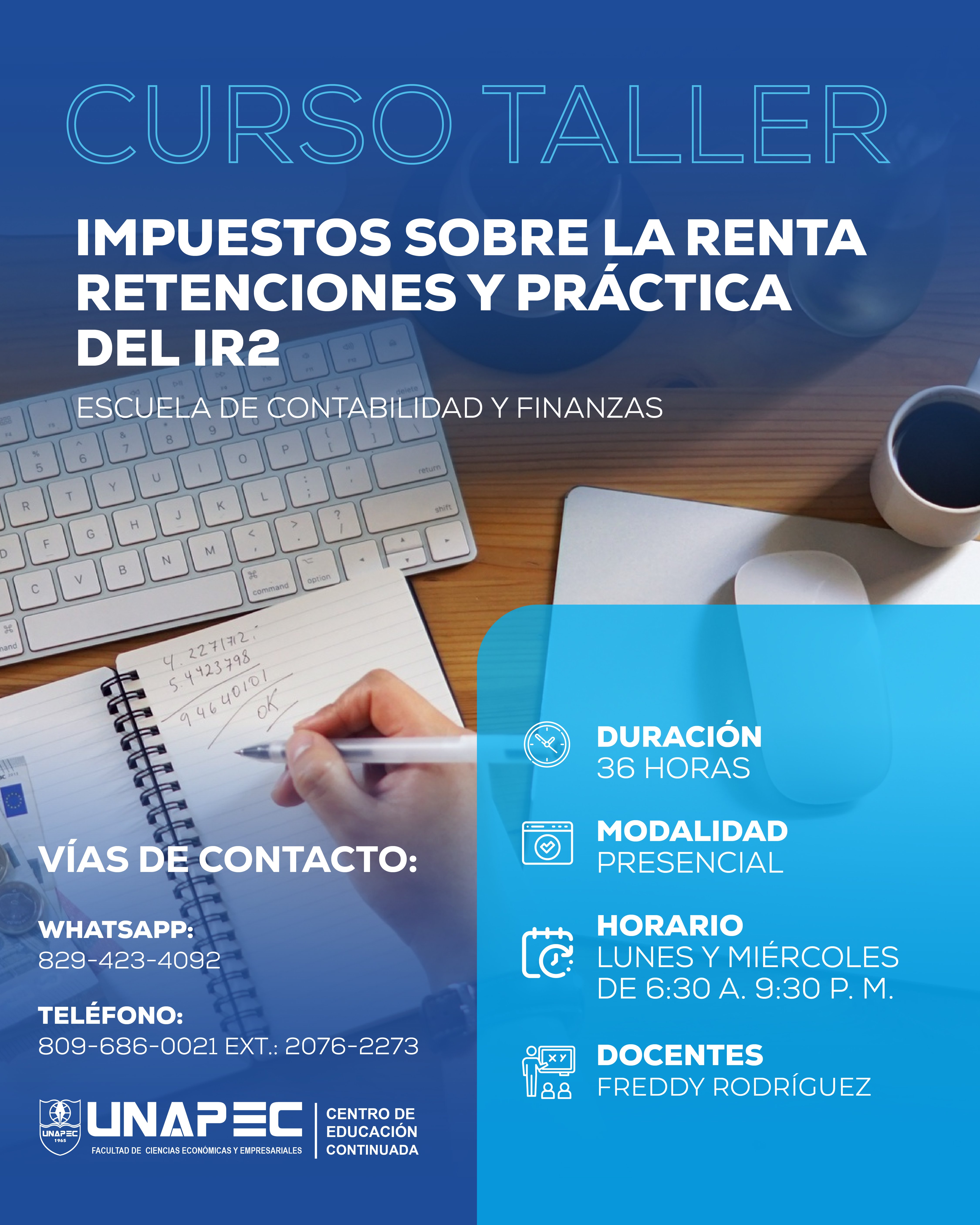 Curso Taller Impuestos sobre la Renta Retenciones y Práctica del IR2