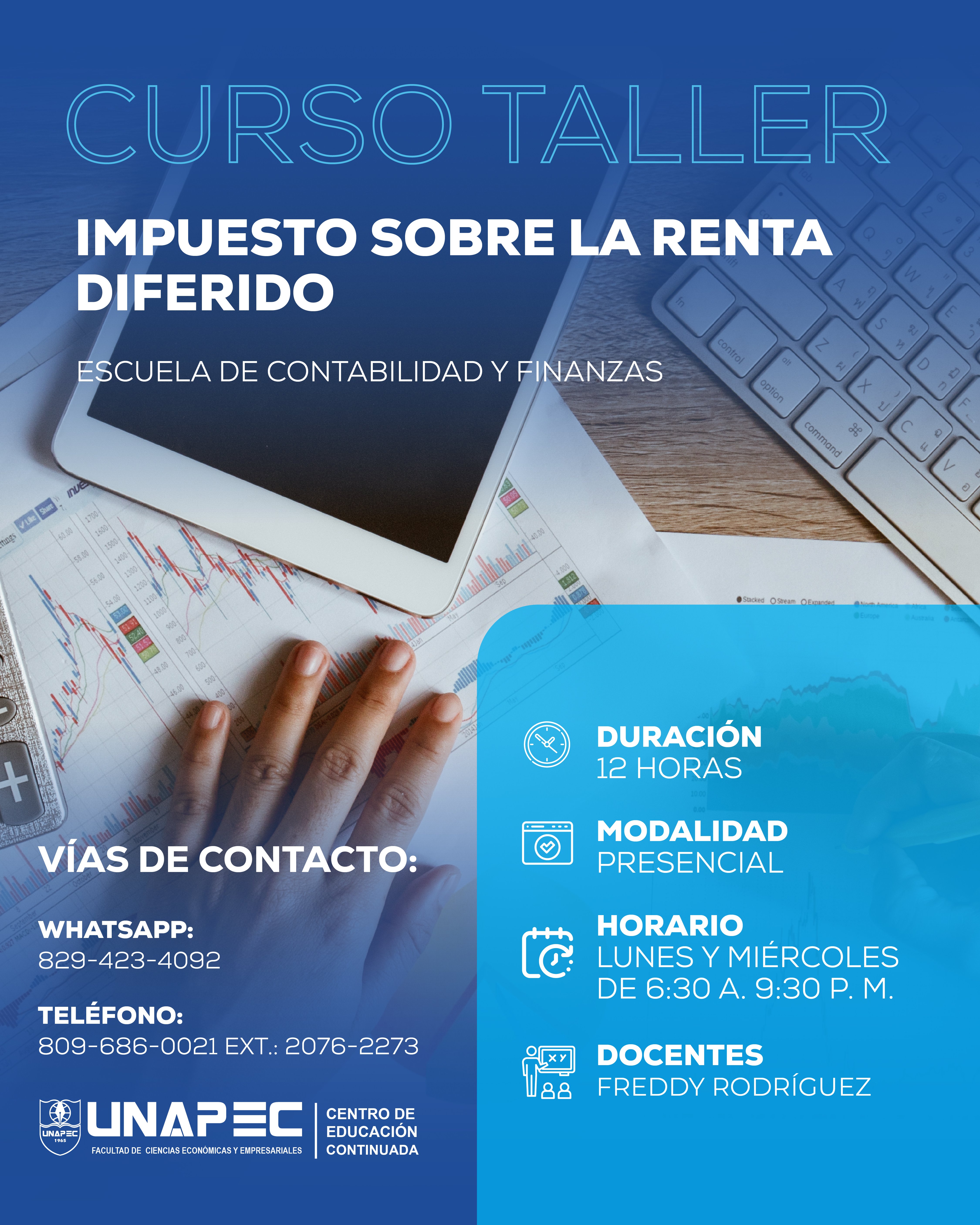 Curso Taller Impuesto sobre la Renta Diferido