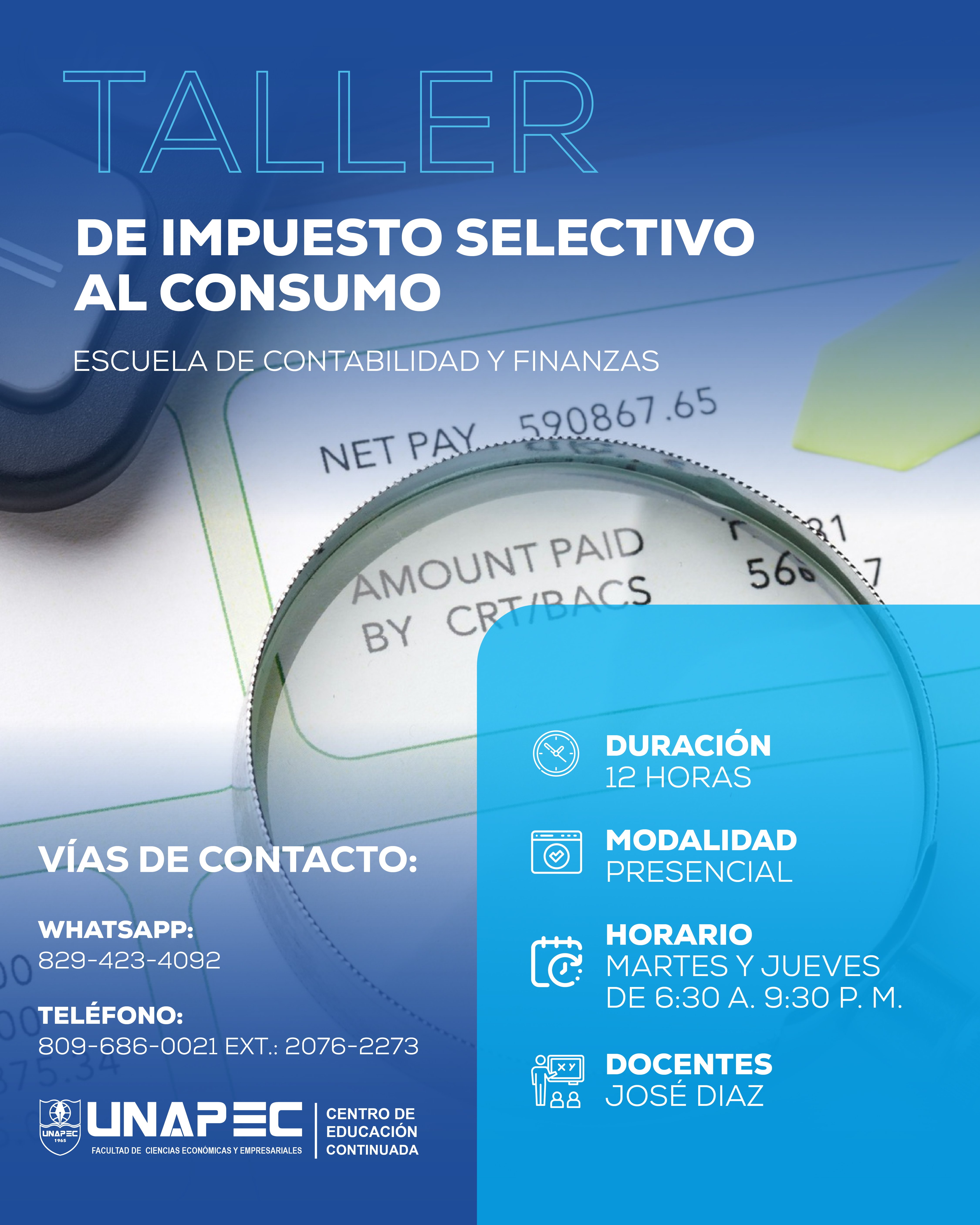 Taller de Impuesto Selectivo al Consumo