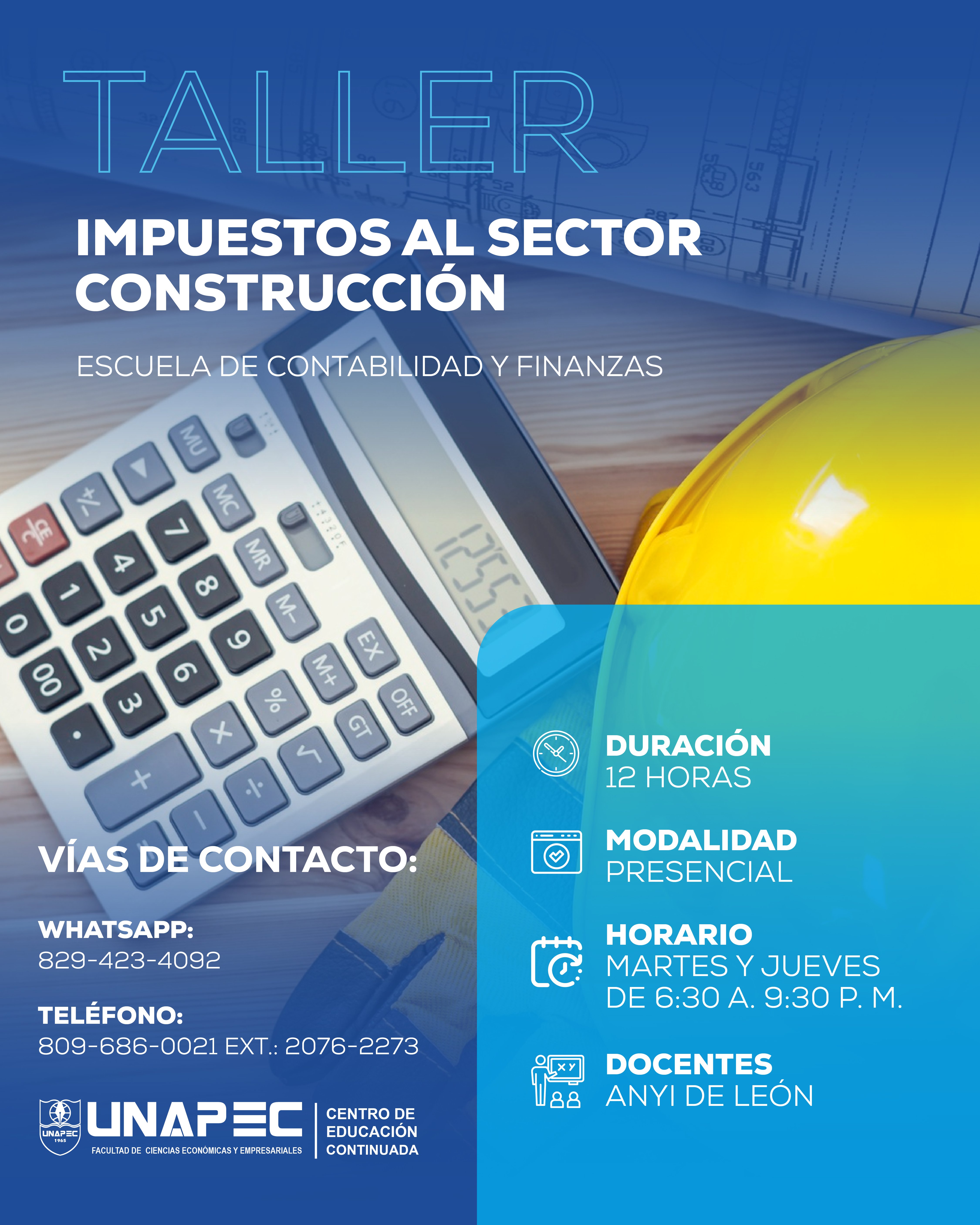 Taller Impuestos al Sector Construcción