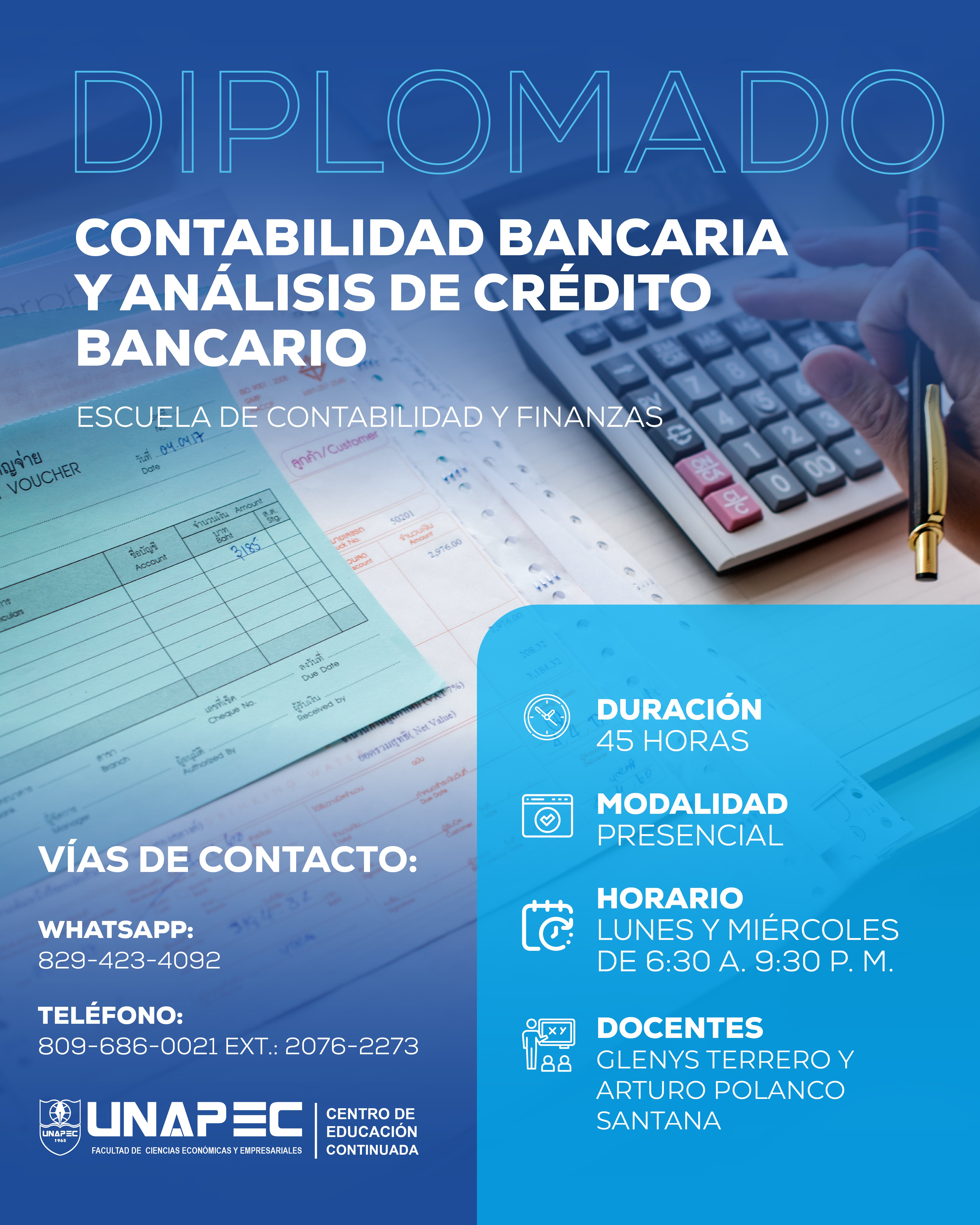 Diplomado en Contabilidad Bancaria y Análisis de Crédito Bancario